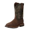 Ariat Workhog H2O Bruin Square Toe Mens Work Boot -Equestrian Supplies Store 10017436 c1109