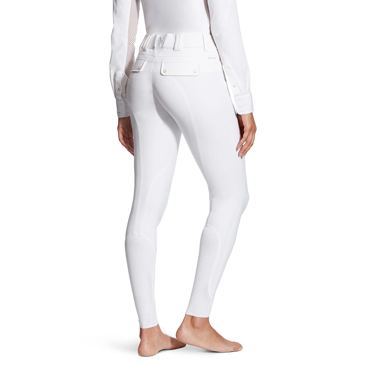Ariat Tri Factor Grip Knee Patch Ladies Breech 6 Ariat Tri Factor Grip Knee Patch Ladies Breech - Image 4