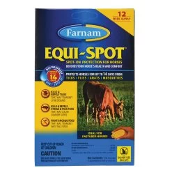 Farnam Equi-Spot Spot On Protection 12-Week Supply - 6 Applications