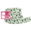 C4 Cacti Ladies Belt With Pink Buckle -Equestrian Supplies Store 102cac c1172