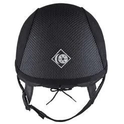 Charles Owen AYR8 Plus Helmet In Black Microsuede -Equestrian Supplies Store 105ayr8p c1105 alt2