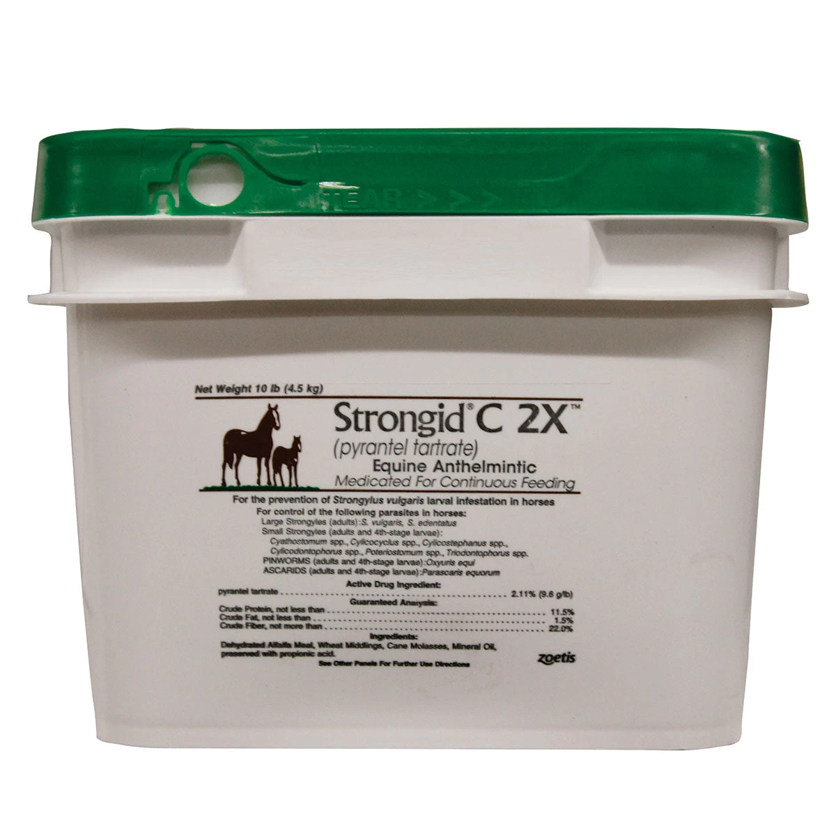 Zoetis Strongid C 2x Dewormer 10 Lb 3 Zoetis Strongid C 2x Dewormer 10 Lb