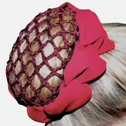Hair Net Scrunchie With Rhinestones -Equestrian Supplies Store 1182W c1110