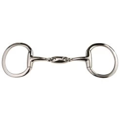 Korsteel Stainless Steel Oval Link Eggbut Snaffle