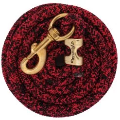 Weaver Leather Weaver Mosaic Poly Lead Rope With Solid Brass Snap 10ft -Equestrian Supplies Store 35 21mw c1158