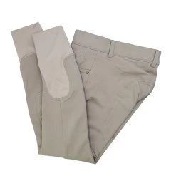 Ovation Euro Melange Knee Patch Girls Breech 13 Ovation Euro Melange Knee Patch Girls Breech -Equestrian Supplies Store 470184 c1104 alt2