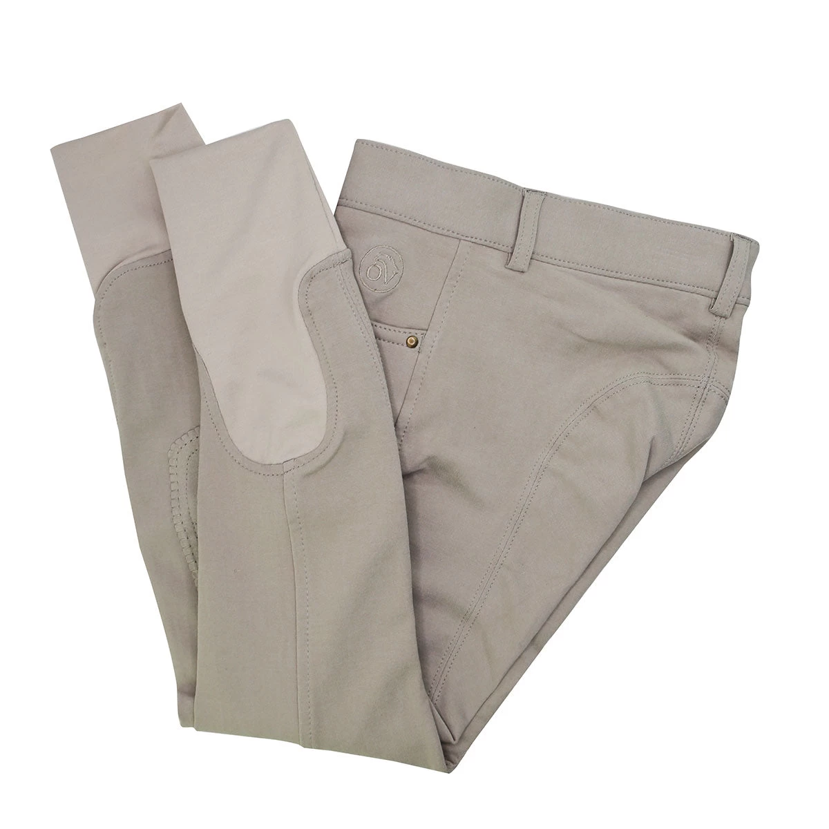 Ovation Euro Melange Knee Patch Girls Breech 8 Ovation Euro Melange Knee Patch Girls Breech - Image 6