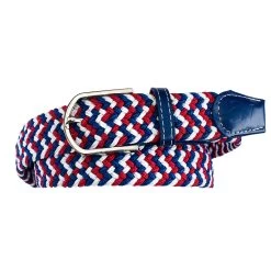 Ovation Multi-Tone Braided Stretch Belt