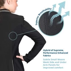 Ovation Hybrid Euro Ladies Show Coat -Equestrian Supplies Store 471157 c1105 alt4