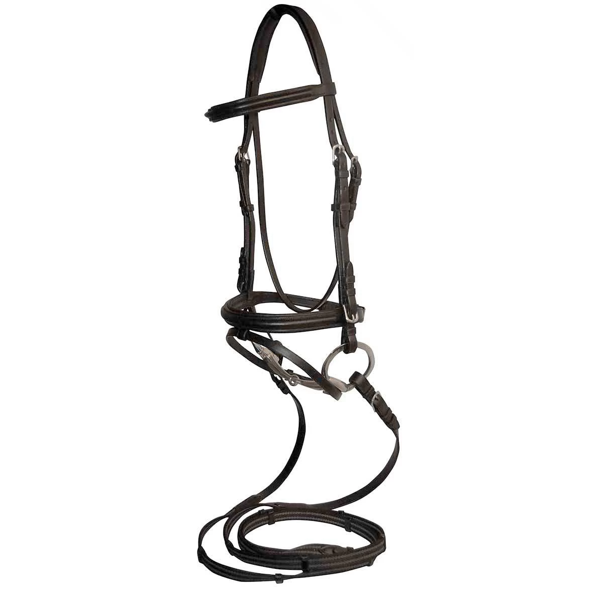 Ovation Dressage Bridle With Comfort Crown 3 Ovation Dressage Bridle With Comfort Crown