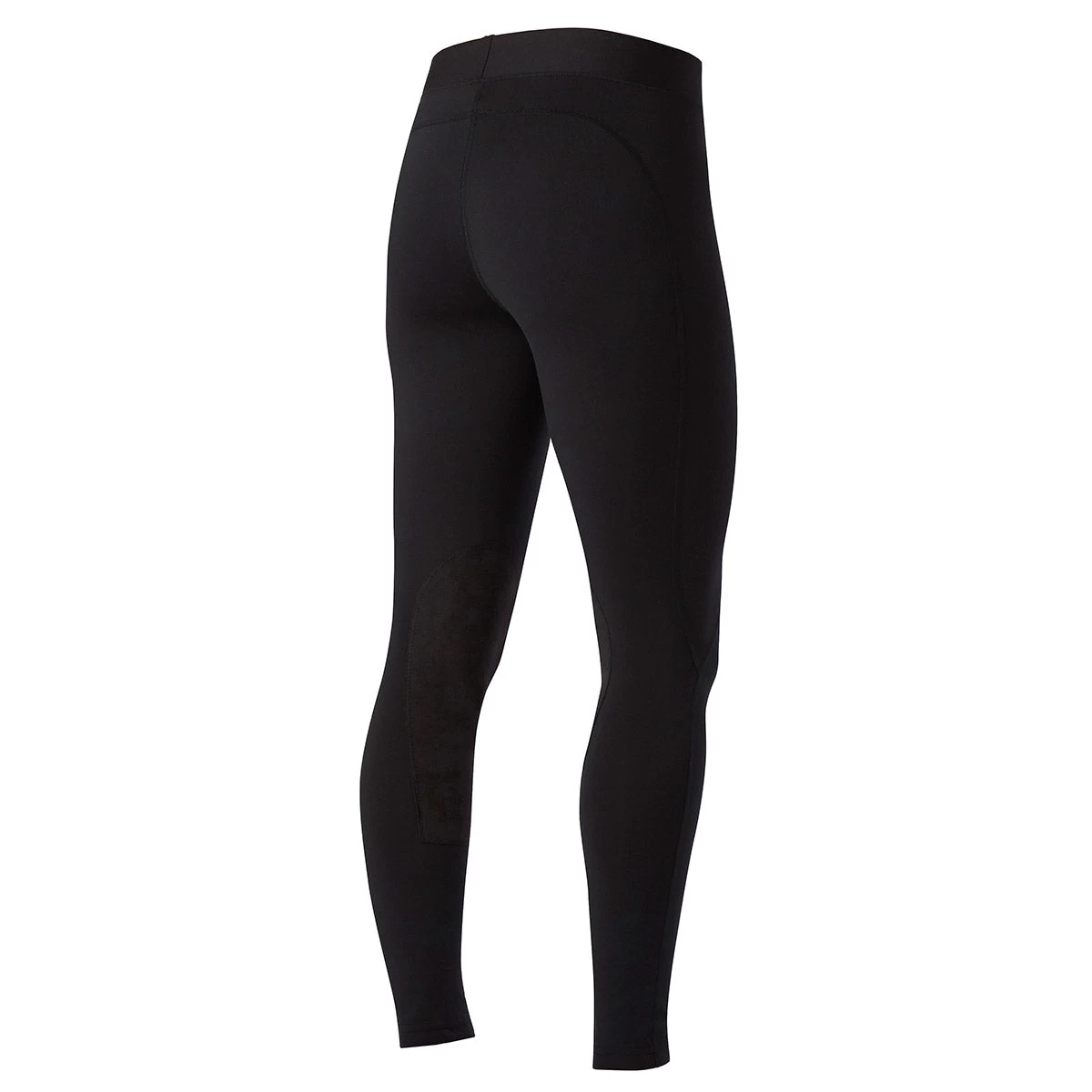 Kerrits Flow Rise Performance Knee Patch Ladies Tight - Black 4 Kerrits Flow Rise Performance Knee Patch Ladies Tight - Black - Image 2