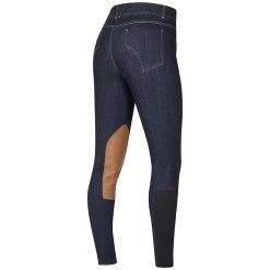 Kerrits Stretch Denim Knee Patch Ladies Breech 9 Kerrits Stretch Denim Knee Patch Ladies Breech -Equestrian Supplies Store 50415k c1131
