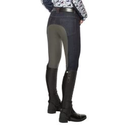 Kerrits Stretch Denim Full Seat Ladies Breech -Equestrian Supplies Store 50416k c1131