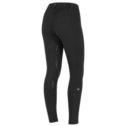 Kerrits Thermo Tech Full Leg Girls Winter Riding Tight - Black -Equestrian Supplies Store 60555k bk c1105 alt2
