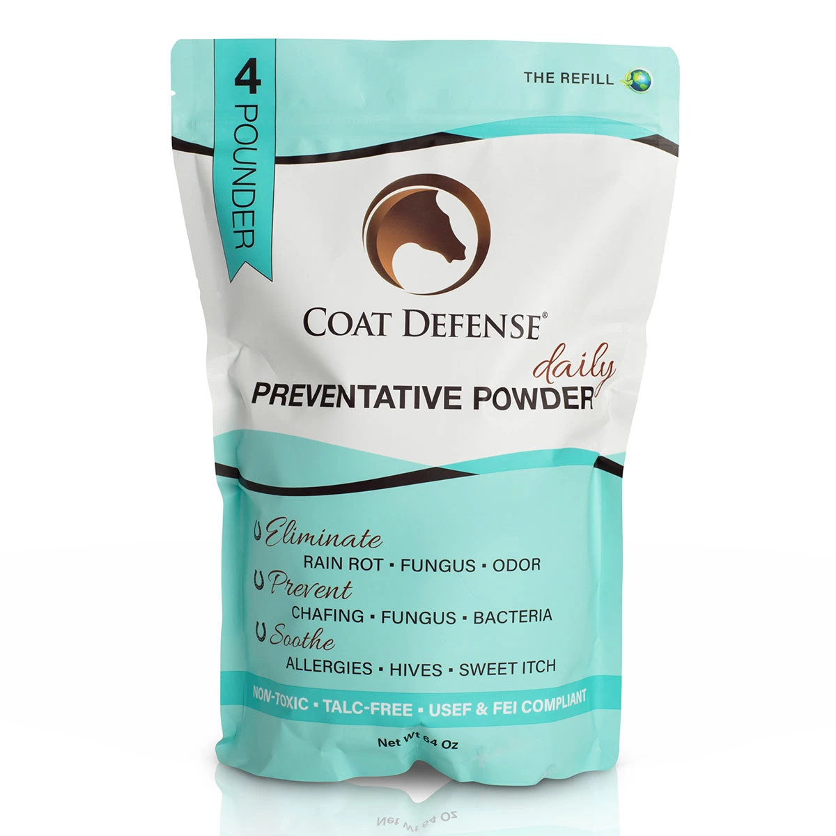 Coat Defense Daily Prevent Powder Refill Bag 4 Lb 3 Coat Defense Daily Prevent Powder Refill Bag 4 Lb