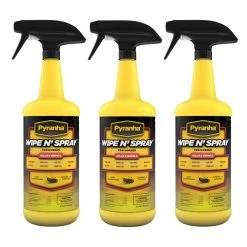 Pyranha Wipe N Spray 32 Oz Oil Based 3 Pack Special