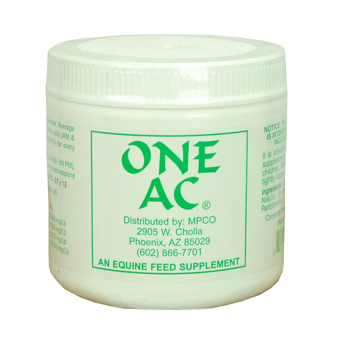 One Ac 200 Grams 30 Day Supply 3 One Ac 200 Grams 30 Day Supply