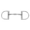 Myler English Dee Comfort Snaffle No Hooks Mb02 - Test Ride Bit -Equestrian Supplies Store 89 21025