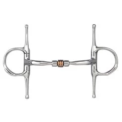 Myler Full Cheek Ss Comfort Snaffle Copper Roller Mb03 - Test Ride Bit