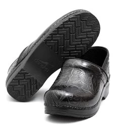 Dansko Professional Stapled Ladies Clog Black Tooled -Equestrian Supplies Store 906020202 c1105 6a655fbc f10a 4315 b2ec eb1ced5e5c77