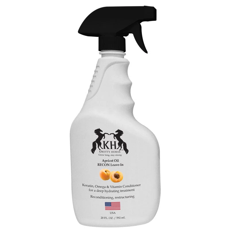 Knotty Horse Apricot Oil Recon Leave In Conditioner 3 Knotty Horse Apricot Oil Recon Leave In Conditioner