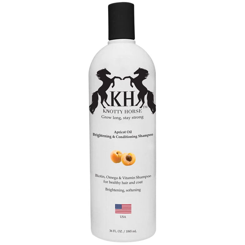Knotty Horse Apricot Oil Conditioning & Brightening Shampoo 3 Knotty Horse Apricot Oil Conditioning & Brightening Shampoo
