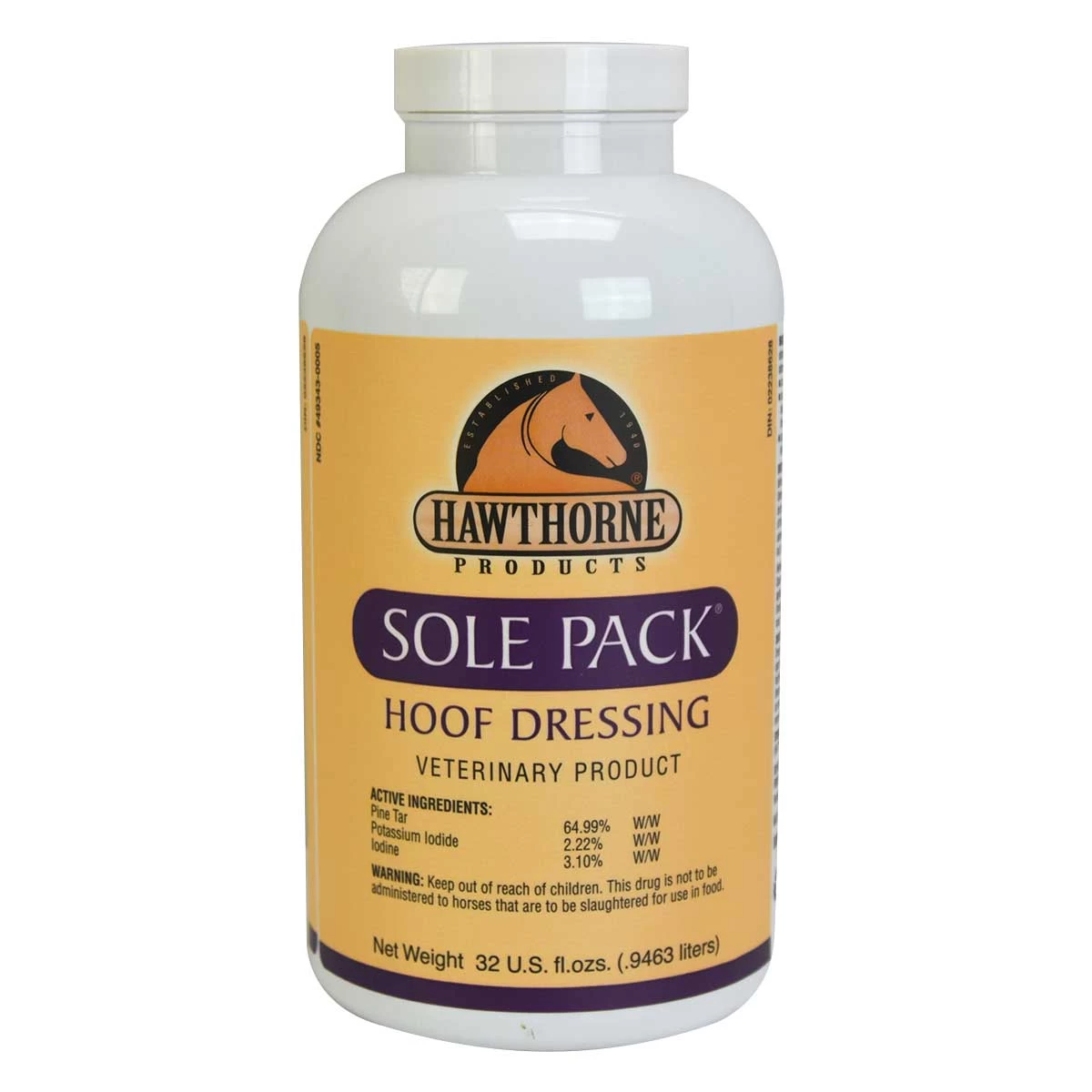 Hawthorne Sole Pack Hoof Dressing 32 Oz 3 Hawthorne Sole Pack Hoof Dressing 32 Oz