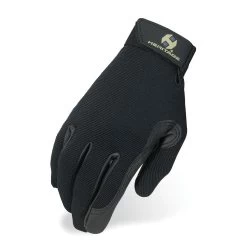 Heritage Performance Kids Riding Glove Black