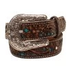 Ariat Turquoise Inlay Girls Belt 1 Ariat Turquoise Inlay Girls Belt -Equestrian Supplies Store a1304027 c1109