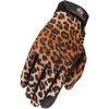 Heritage Performance Ladies Riding Gloves - Leopard 2 Heritage Performance Ladies Riding Gloves - Leopard -Equestrian Supplies Store hg127 l c1328