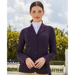RJ Classics Harmony Mesh Ladies Show Jacket- Deep Plum 7 RJ Classics Harmony Mesh Ladies Show Jacket- Deep Plum -Equestrian Supplies Store hr2024 c1183 alt1