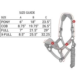 LeMieux Vogue Halter And Leadrope Set -Equestrian Supplies Store it0082 c1105 alt2