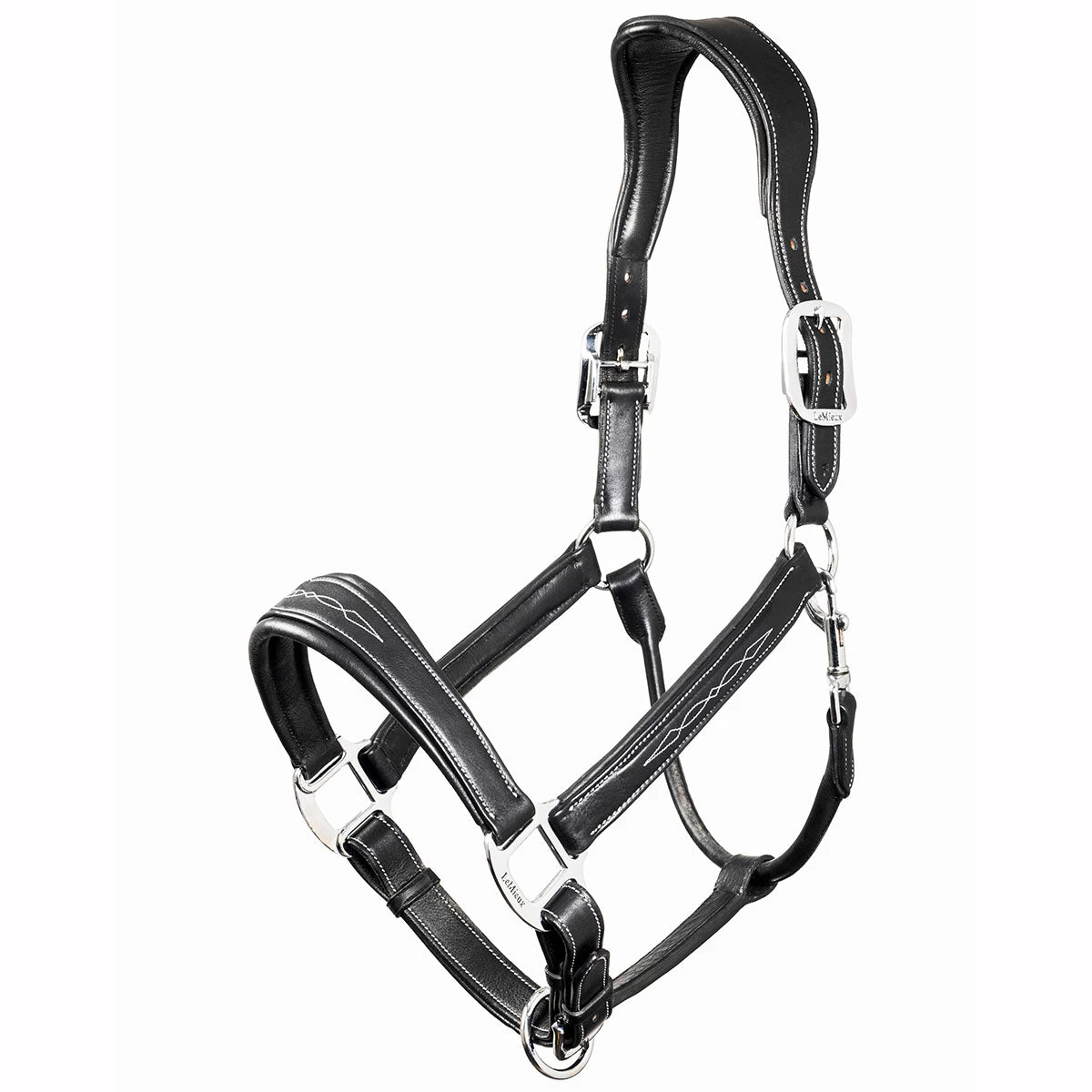 LeMieux Stitched Anatomical Leather Halter 12 LeMieux Stitched Anatomical Leather Halter - Image 10
