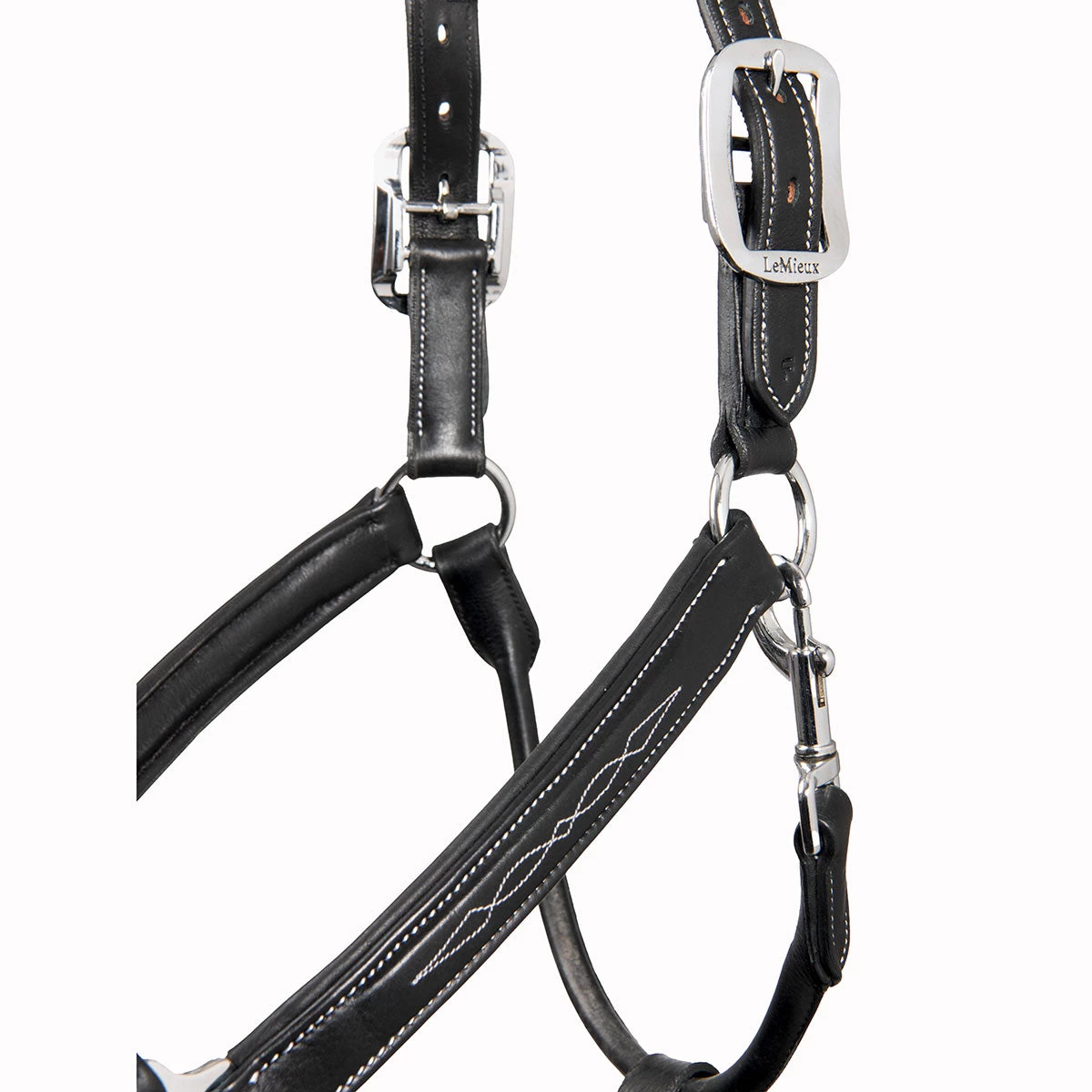 LeMieux Stitched Anatomical Leather Halter 9 LeMieux Stitched Anatomical Leather Halter - Image 7
