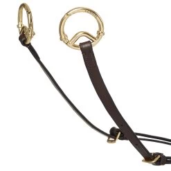 LeMieux Havana Leather Breastplate -Equestrian Supplies Store it02646 c1126 alt3