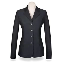 RJ Classics Melody Mesh Ladies Show Coat - Black