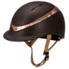 Charles Owen Halo CX MIPS - Brown Matte With Stellar Rose Gold -Equestrian Supplies Store myhal cx3 c1109