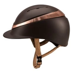 Charles Owen Halo CX MIPS - Brown Matte With Stellar Rose Gold 9 Charles Owen Halo CX MIPS - Brown Matte With Stellar Rose Gold -Equestrian Supplies Store myhal cx3 c1109 alt1