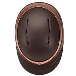 Charles Owen Halo CX MIPS - Brown Matte With Stellar Rose Gold 10 Charles Owen Halo CX MIPS - Brown Matte With Stellar Rose Gold -Equestrian Supplies Store myhal cx3 c1109 alt3