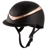 Charles Owen Halo CX MIPS - Black Matte With Stellar Rose Gold -Equestrian Supplies Store myhal cx6 c1105